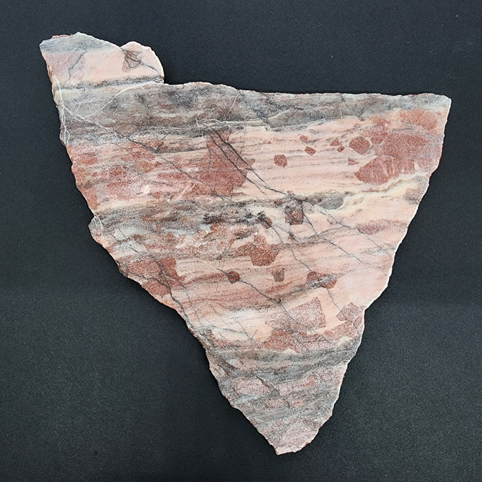 Pink Stromatolite Algae Fossil Polished Slab (unpolished)| Kona Hills Michigan