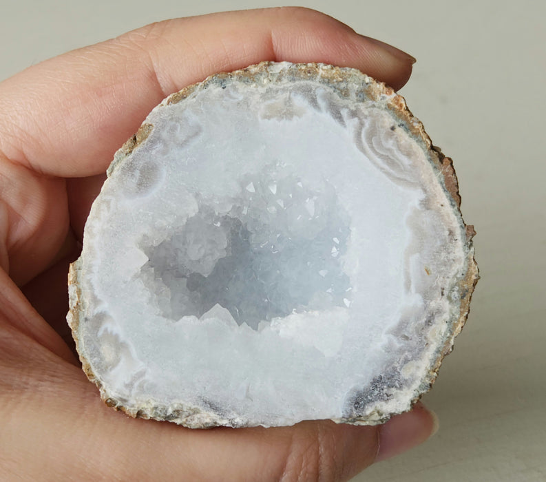 Las Choyas "Coconut" Geode Pair | Mexico