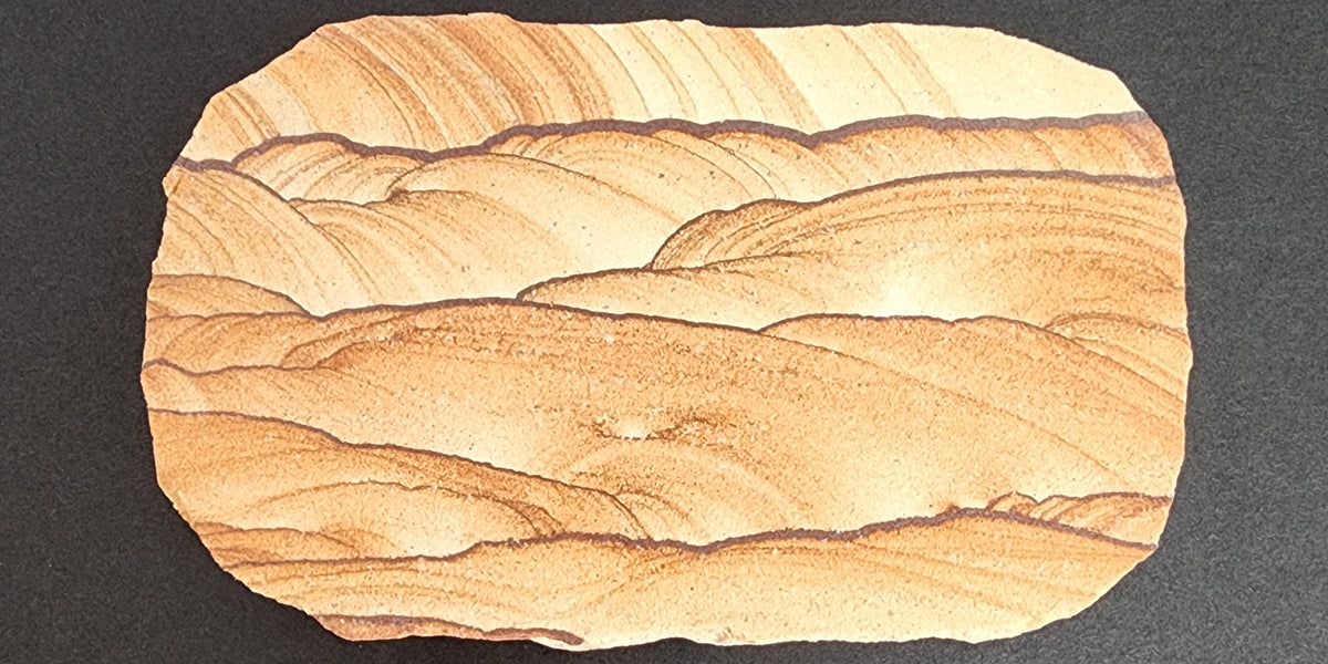 希少☆ ピクチャー サンド ストーン 額装　Picture Sand Stone 20250215-