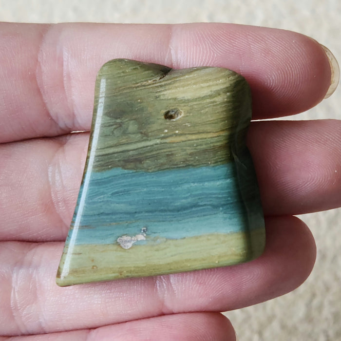 Gary Green Jasper (Larsonite) | Oregon