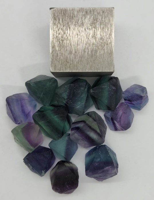 Natural Fluorite Octahedrons