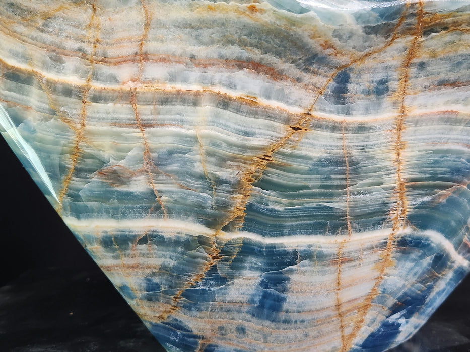 Gorgeous Blue Calcite Bowl | Argentina