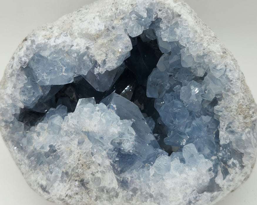 Blue Celestite Geode | Madagascar