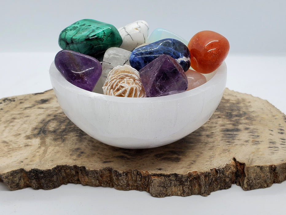 Selenite Cleansing Bowl 3.5"