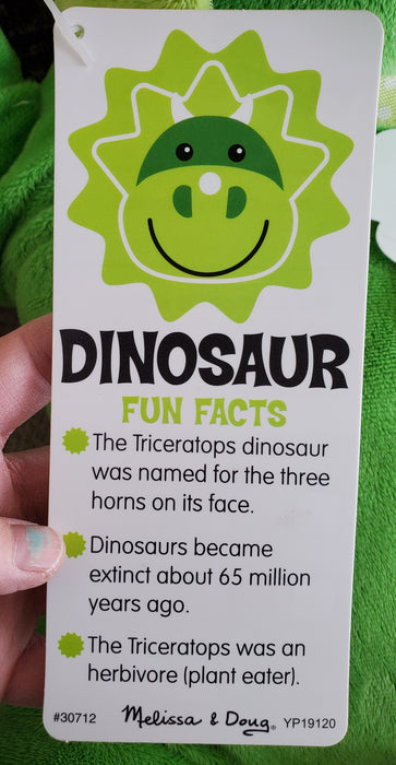 Triceratops Stuffed Animal