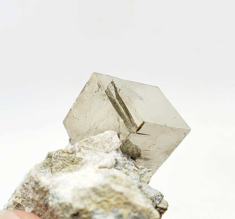 Large Pyrite Cube in Matrix | Spain