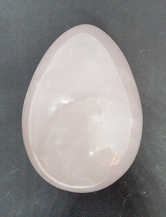 Natural Rose Quartz Crystal Egg Shaped