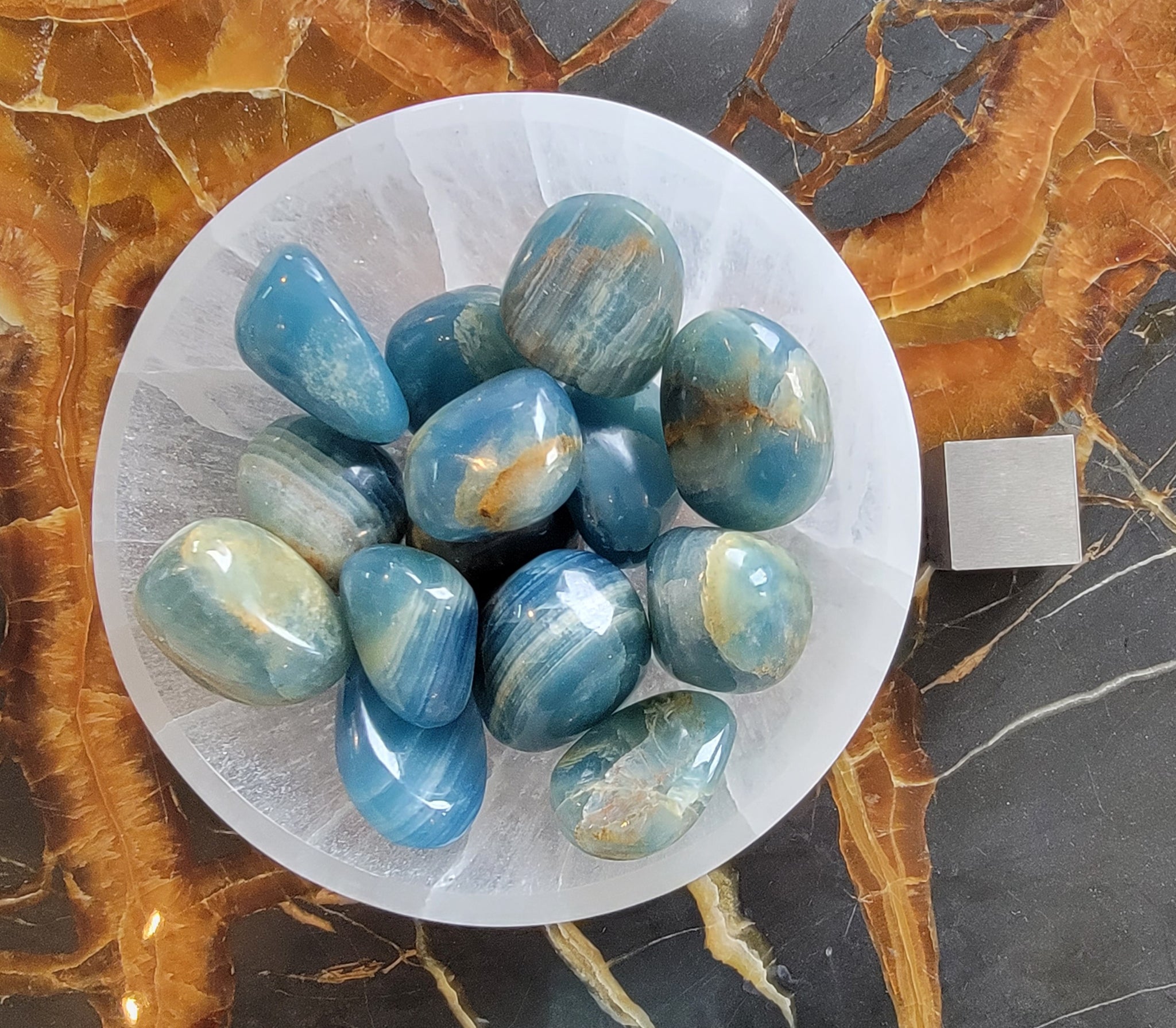 Aggots Rocks Tumbled Tumbled Stones — In Stone Fossils