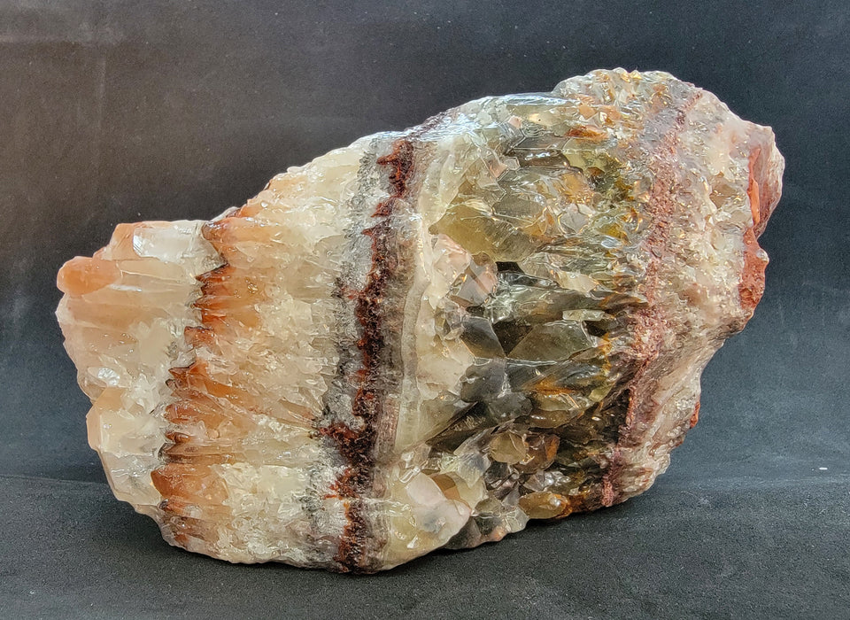 Large Rainbow Banded Calcite | Mexico