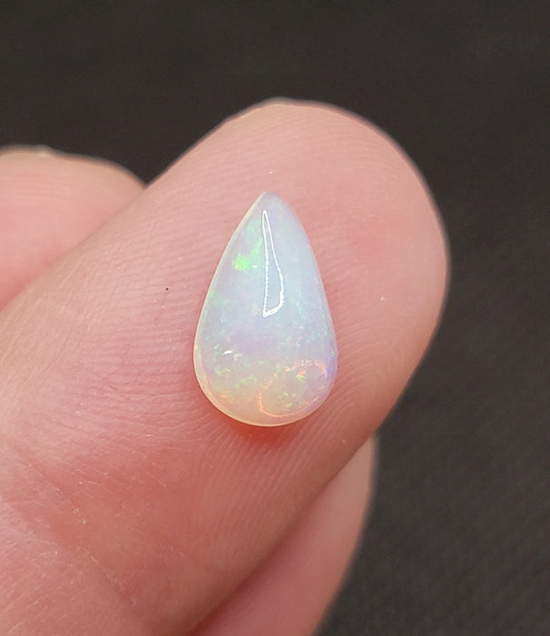Brilliant Ethiopian Welo Opal Teardrop Cabochon | Ethiopia