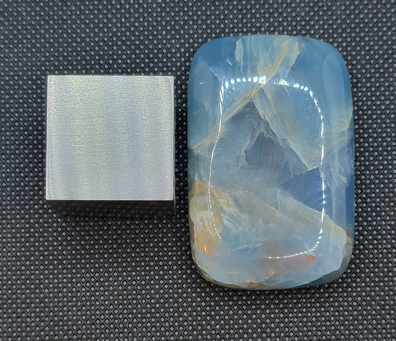 Gorgeous Argentinian Blue Calcite Palm Stone | Argentina