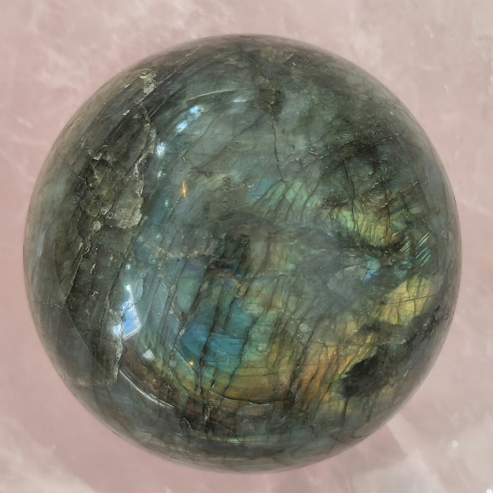 Large Labradorite Sphere | Madagascar